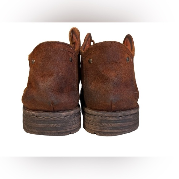 Born Men’s Dark Brown Suede Classic Lace-Up Chukka Boots Size 10.5 - Picture 3 of 7